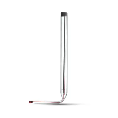 Термометр технічний рідинний, шкала 1°С, 1У L= 160 мм (0...+50°C) Зображення