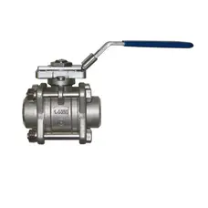 Кран нержавіючий  3-складовий приварний IVR 670 Ду 8 Зображення