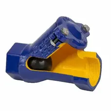 Клапан зворотній муфтовий з кулею Zetkama 401 Ду 25 Зображення