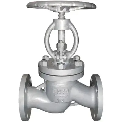 Вентиль запірно-регулюючий 15с65п Ру 16 Ду 50 Зображення