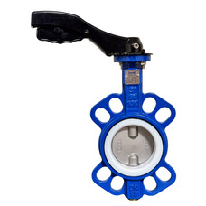 Затвори типу "Батерфляй" з н/ж диском PTFE Ду 40 Зображення