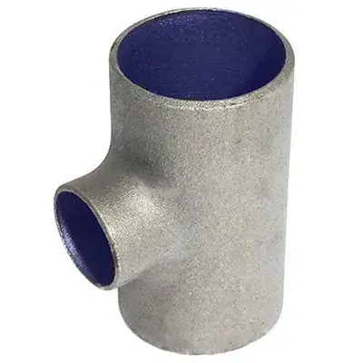 Трійник сталевий емальований Дн 57х32х57 (Ду 50х25х50) Зображення