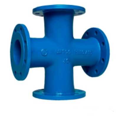 Крестовина чугунная фланцевая Ду 150х100 Blucast Изображение