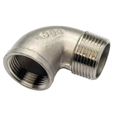 Угольник  нержавеющий ВН Ду 25 Изображение