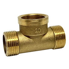 Трійник латуний ЗВЗ Ду 20 Зображення