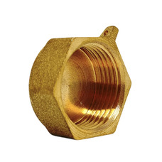 Заглушка латунна Ду 15 ВР Зображення