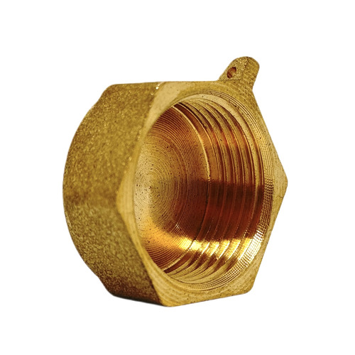 Заглушка латунна Ду 15 ВР Зображення