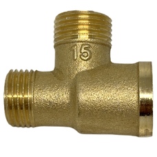 Трійник латуний ВНН Ду 20 Зображення