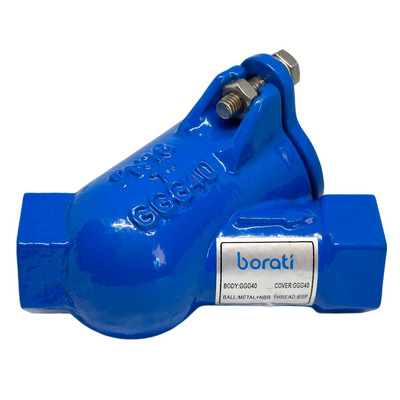 Клапан канализационный муфтовый BORATI BT-066 Ру 16 Ду 40 Изображение