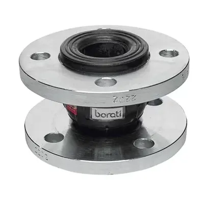 Антивібраційна вставка фланцева NBR  Pn 16 Dn 100 Зображення