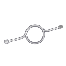 Трубка Перкінса нержавіюча М20х1,5 вн. G1/2 зовн. Зображення