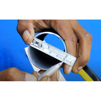 Як виміряти діаметр труби