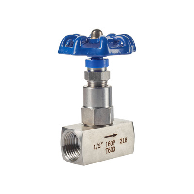 Вентиль гольчатий нержавіючий PN 160 DN 15 Зображення