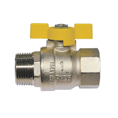 Кран кульовий для газу, IVR Evergas тип 152/A Ду 15 Зображення