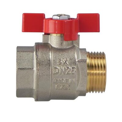 Кран кульовий IVR Everlast тип 956/A Ду 15 Зображення