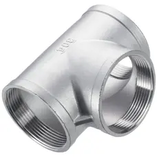 Трійник нержавіючий Ду 10 Зображення