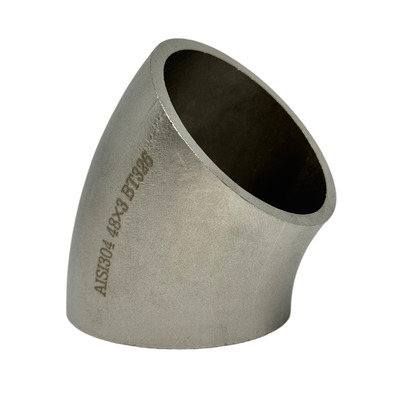 Відвід нержавіючий 45° Ду 25 (33,7х2) Зображення