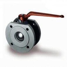 Кран кульовий фланцевий IVR тип 80 DN 32  укорочений Зображення