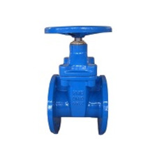 Засувка чавунна 30ч39р з обгумованим клином Ру 16 Ду 50 Зображення