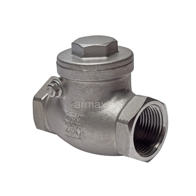 Клапан зворотній поворотний різьбови  Зображення