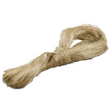 Льон - волокно 200гр (косичка) Зображення