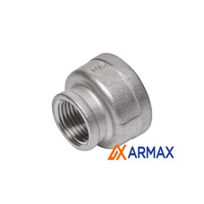 Муфта нержавіюча перехідна  Ду 10х8 Зображення