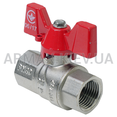 Кран шаровый 7-витковый ВВ, ВН Ду 20 Изображение