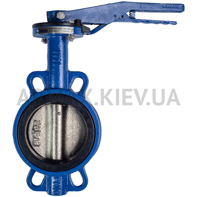 Затвори типу "Батерфляй" від Ду - 40 до Ду 300 редуктором Зображення